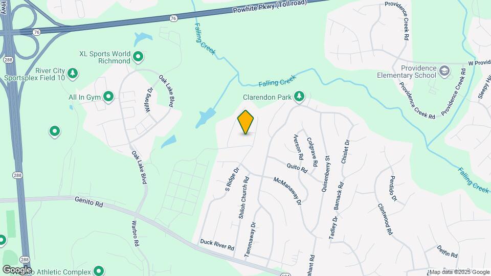12313 Beaver Hollow Ct Map and Location Details