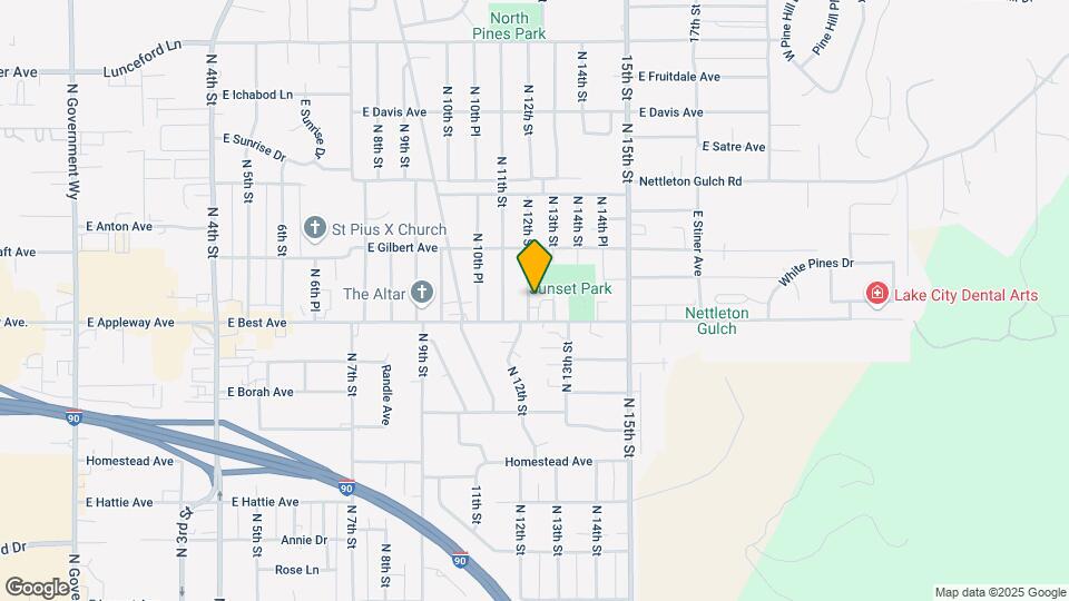 2610 N 12th St Map and Location Details