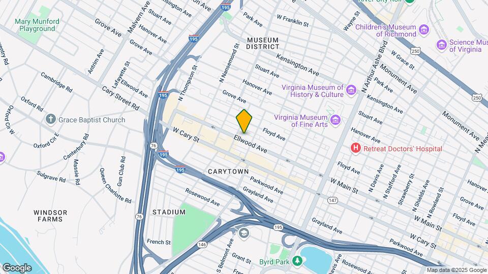 3212 Ellwood Ave Map and Location Details