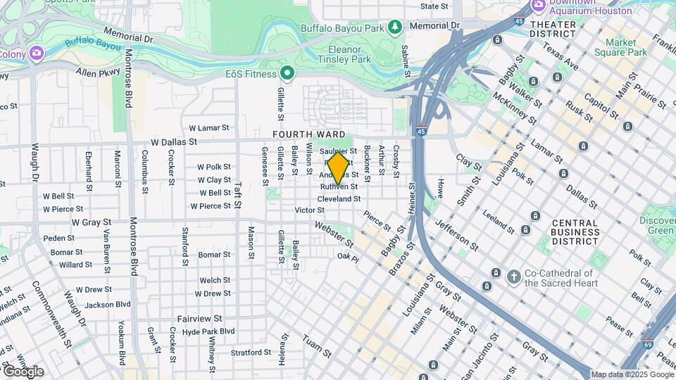 1201 Ruthven St Map and Location Details