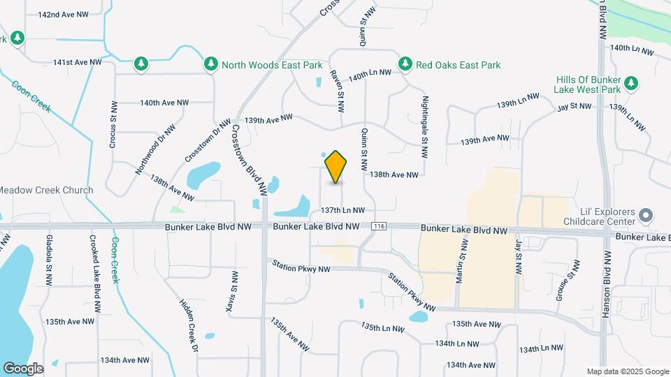 13800 Raven St NW Map and Location Details