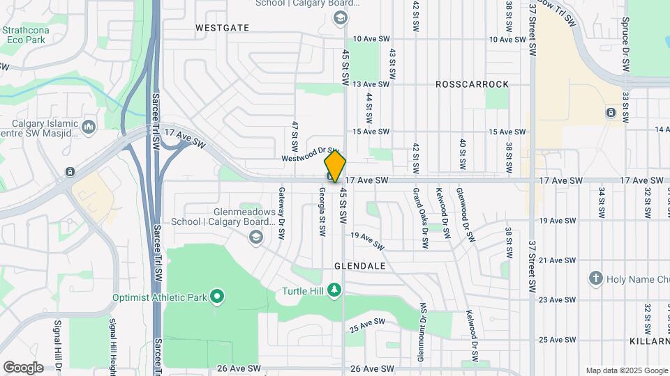 1903 45 St SW Map and Location Details