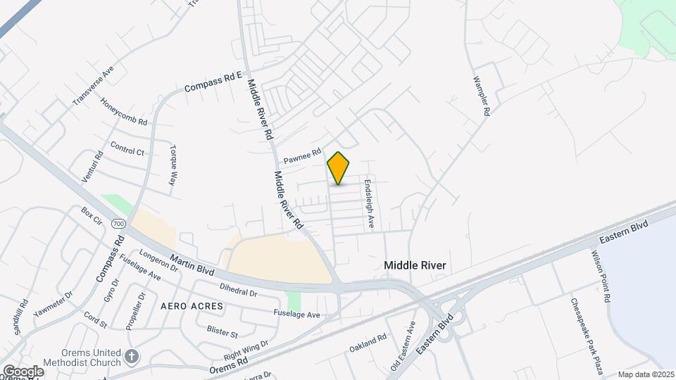 1513 Aldeney Ave Map and Location Details