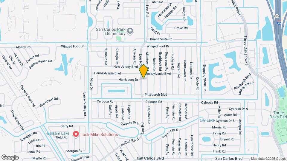 17509 Lee Rd Map and Location Details