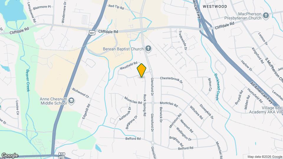 4502 Chewton Ct Map and Location Details