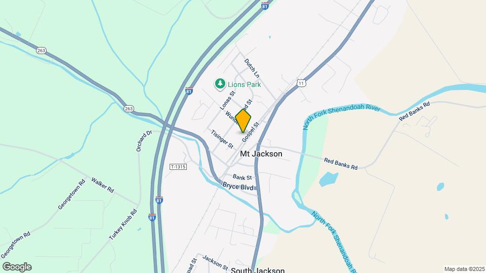 5953 Gospel St Map and Location Details