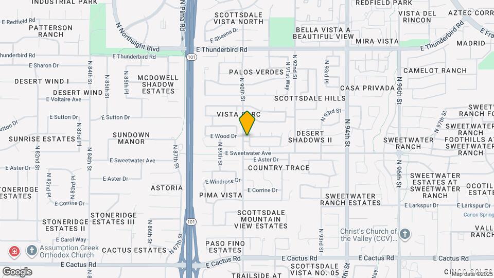 13170 N 90th Pl Map and Location Details