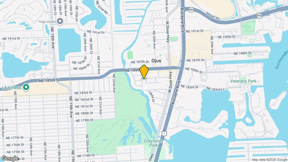 18416 NE 24th Ct Map and Location Details