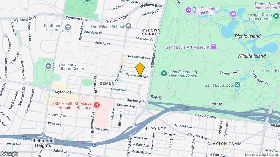 6238 Southwood Ave Map and Location Details