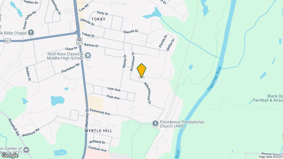 333 Abbottswood Dr Mapa y Detalles de la Ubicación