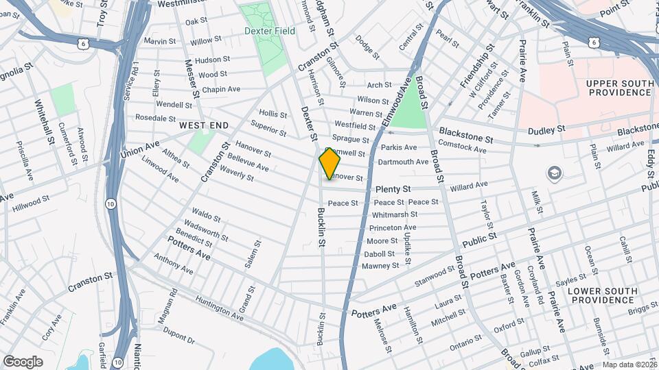 65 Bellevue Ave, Unit 65 Bellevue Ave 1st Floor Mapa y Detalles de la Ubicación