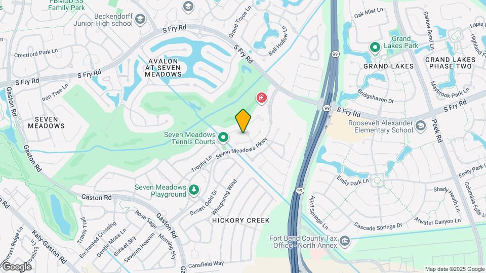 7211 Spring Meadow Ln Map and Location Details