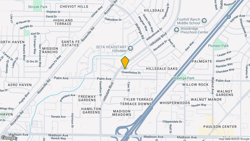 4411 Greenholme Dr Map and Location Details