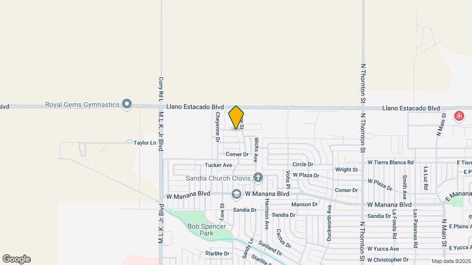 Cheyenne Trails Senior 62+ Map and Location Details