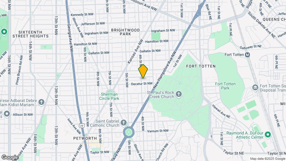 4809 4th St NW Map and Location Details