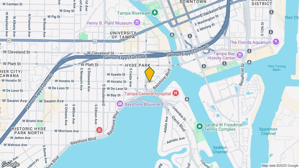 345 Bayshore Blvd Mapa y Detalles de la Ubicación