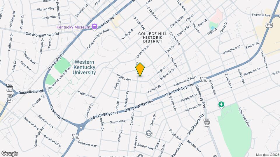 708 Cabell Dr Mapa y Detalles de la Ubicación