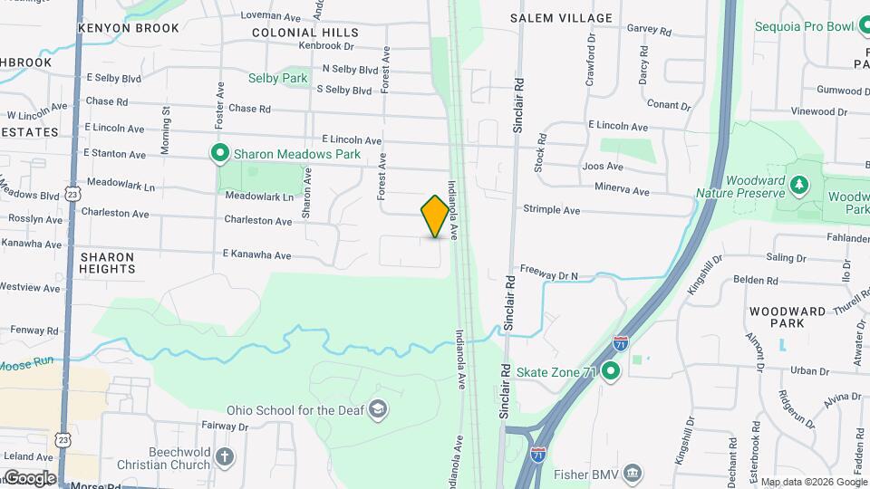 5201 Mehrman Way Map and Location Details