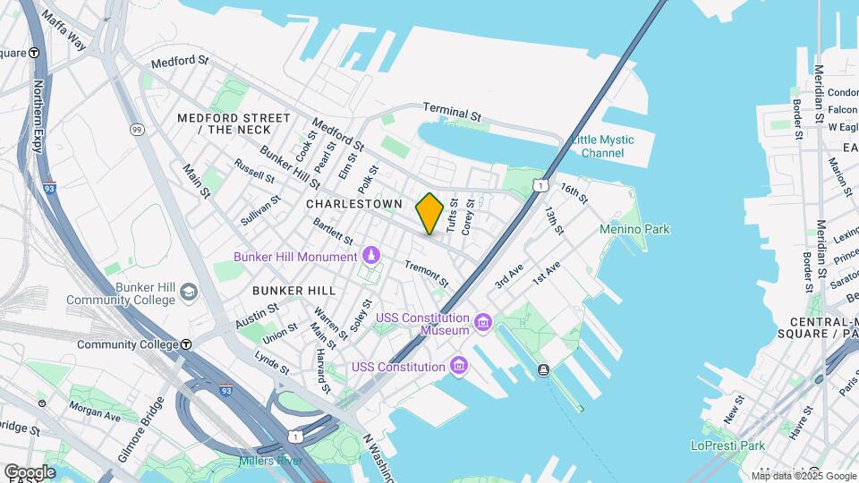 82 Bunker Hill St Map and Location Details
