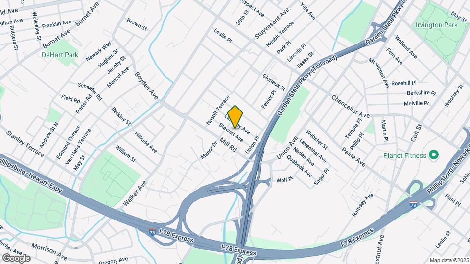 50 Stewart Ave-Unit -1st Floor Map and Location Details