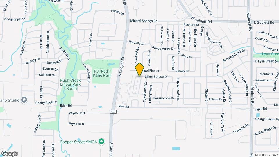 6602 Pecanwood Dr Map and Location Details