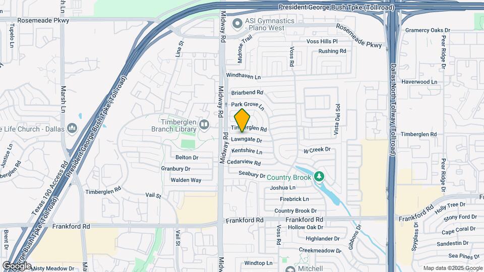 4023 Lawngate Dr Map and Location Details