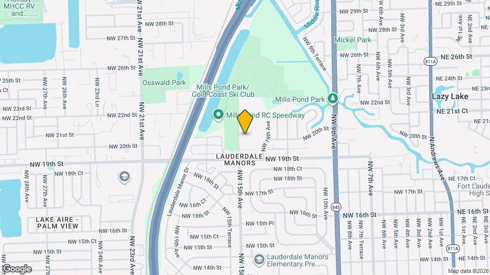 1491 NW 20th St Map and Location Details