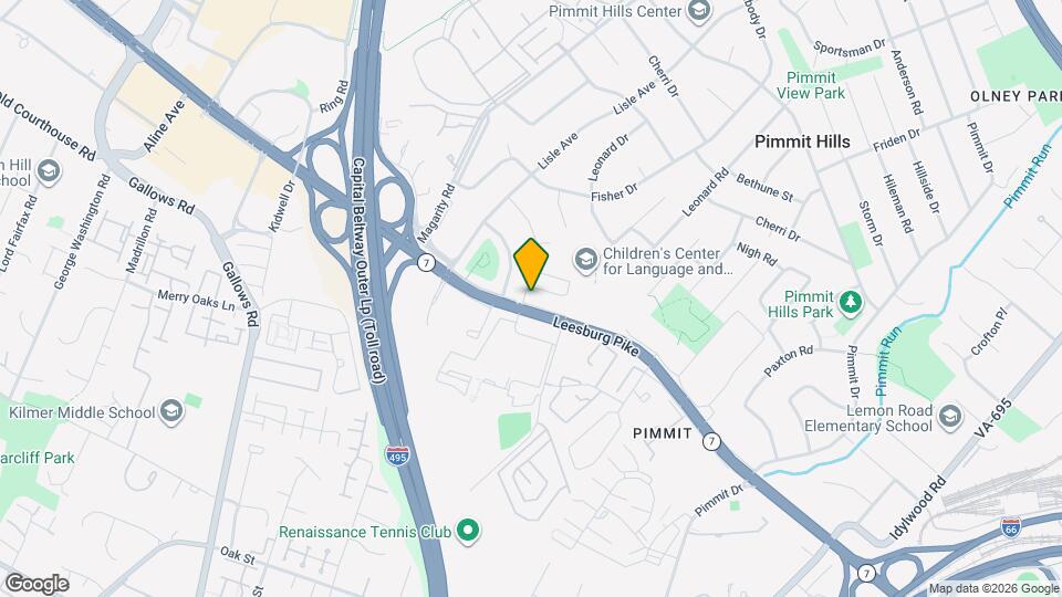 2018 Tysons Ridgeline Rd Map and Location Details