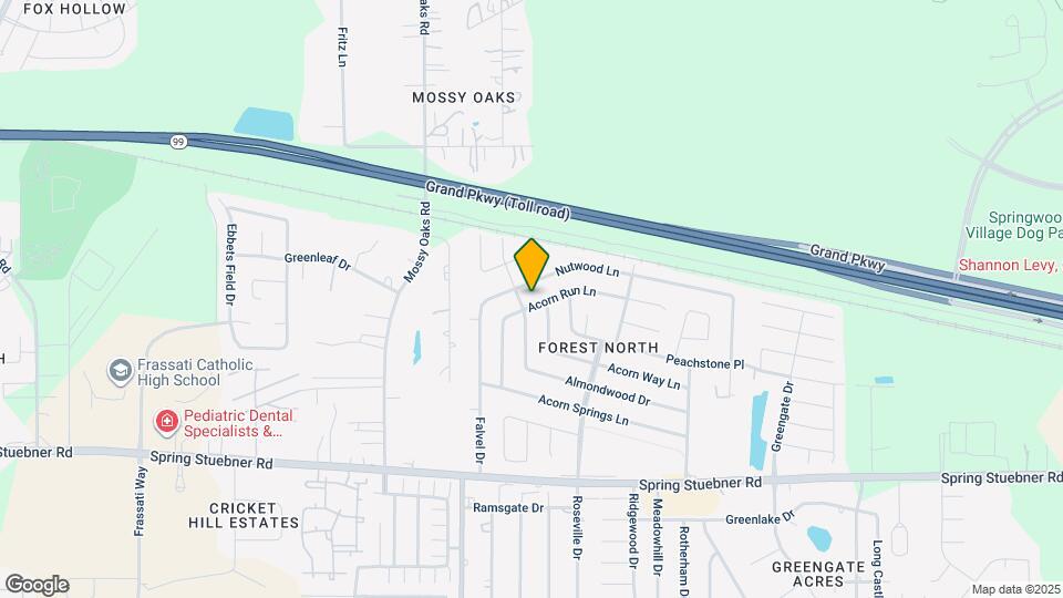 3726 Acorn Run Ln Map and Location Details