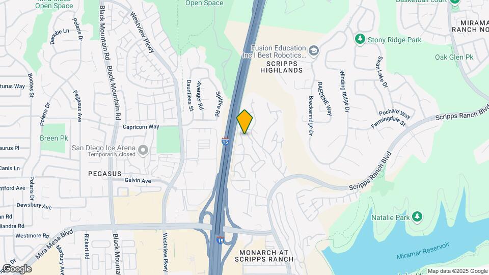 9936 Scripps Westview Way Map and Location Details
