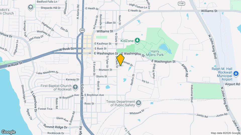 307 S Clark St Map and Location Details