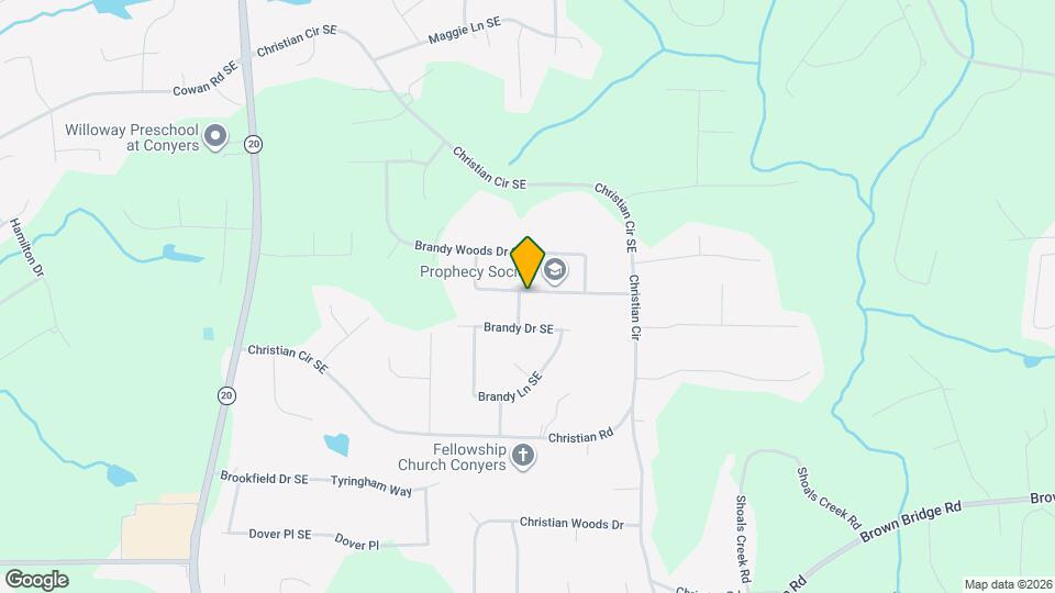 1829 Brandy Woods Trail SE Map and Location Details