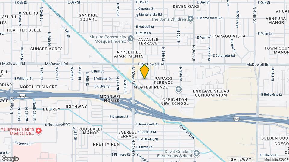 3235 E Willetta St Map and Location Details