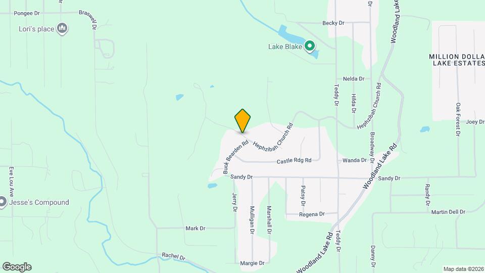 20401 Hephzibah Church Rd Map and Location Details