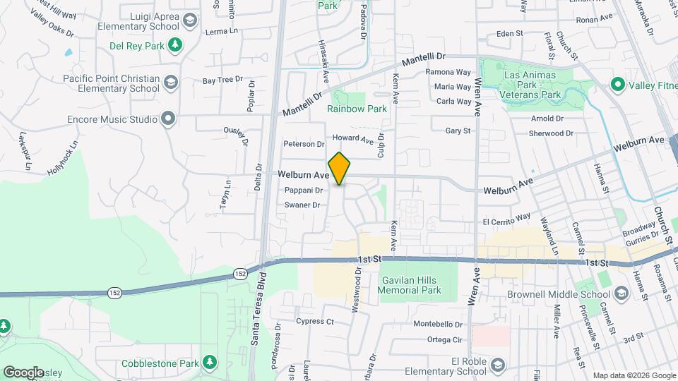 8421 Westwood Dr Map and Location Details