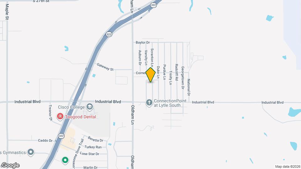 3818 Wake Forest Ln Map and Location Details
