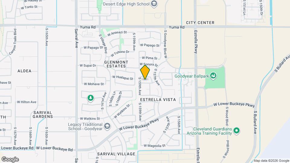 15848 W Mohave St Map and Location Details