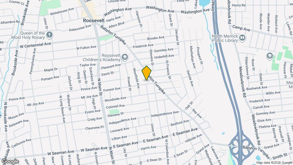 181 Forrest Ave Map and Location Details