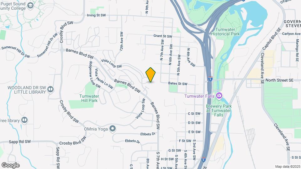 Tumwater Heights Apartments Map and Location Details