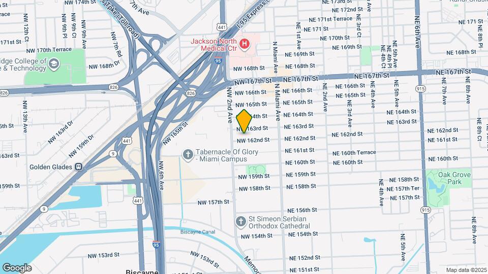 151 NW 162nd St, Unit A3 Map and Location Details