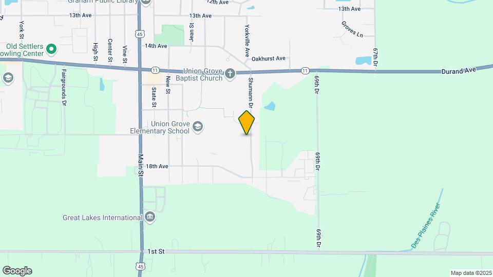 1734 Shumann Dr Map and Location Details