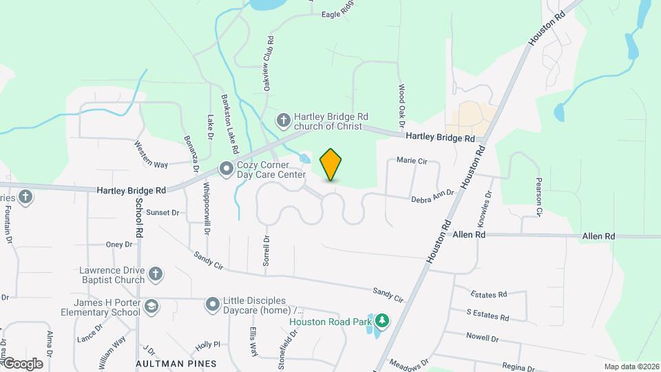 4000 Bridgewood Wy Map and Location Details