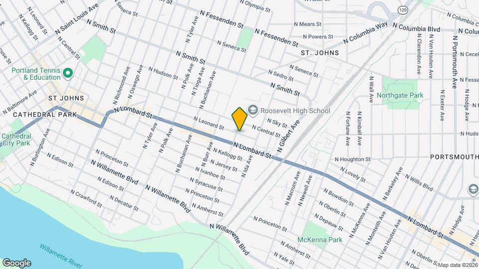 7090 N Leonard St Map and Location Details