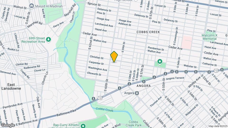 5933 Carpenter St, Unit 1 Map and Location Details