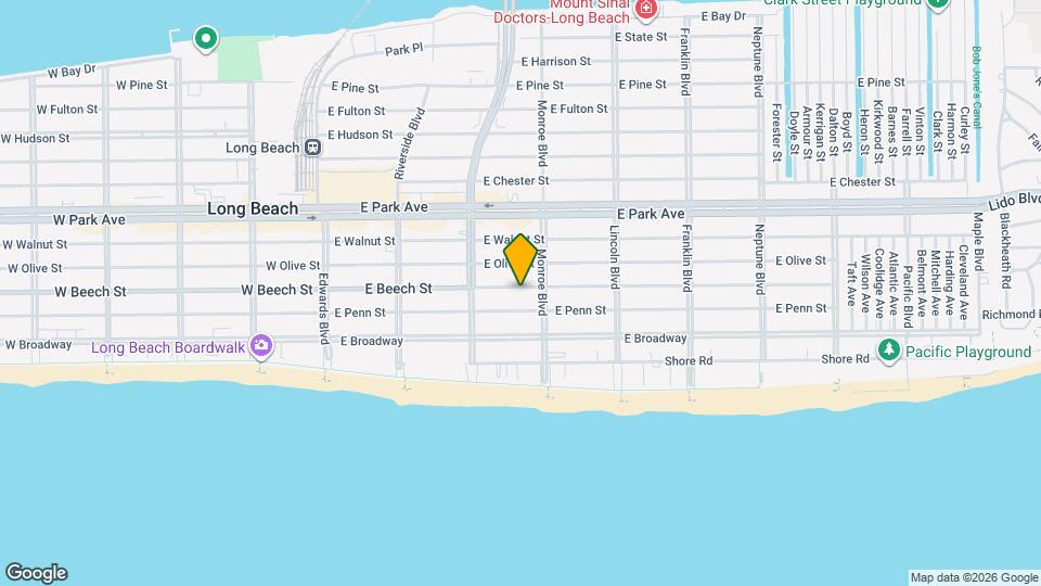 254 E Beech St Mapa y Detalles de la Ubicación