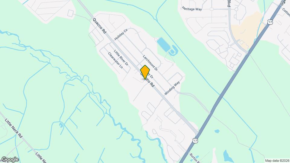 233 Quacco Rd Map and Location Details