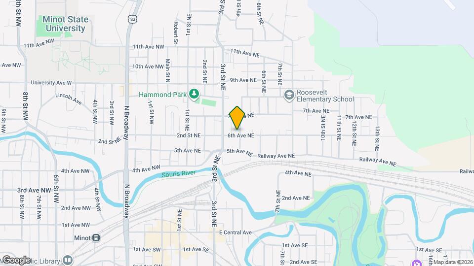 605 4th St NE Map and Location Details