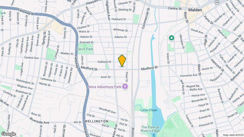 333 Medford St Mapa y Detalles de la Ubicación