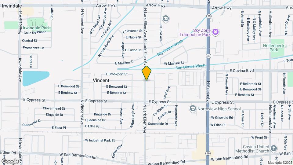 17002 E Bellbrook St Map and Location Details