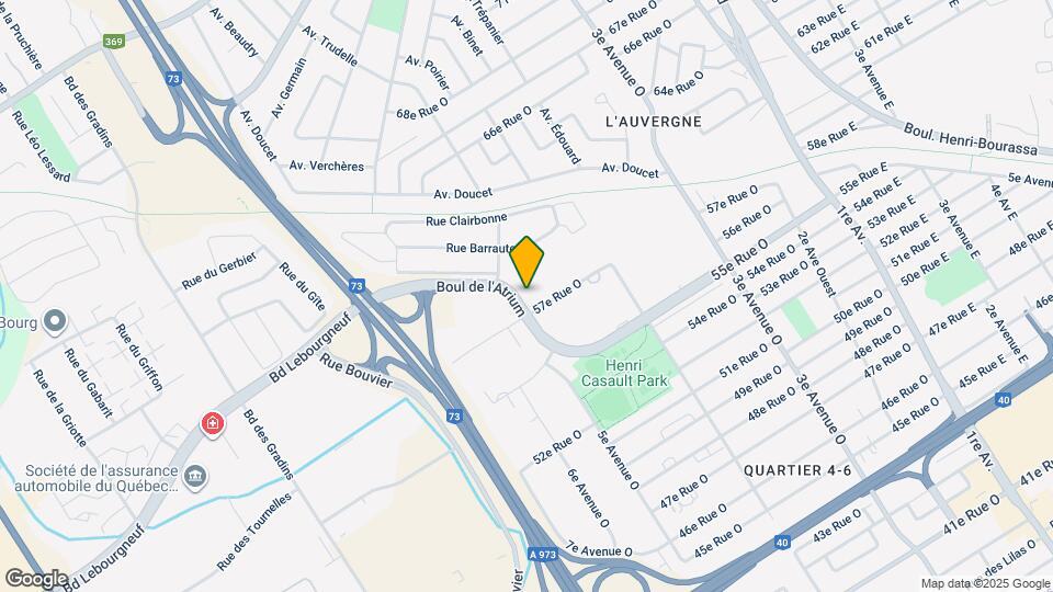 455 De L Atrium Boul Map and Location Details